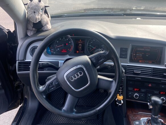2007 Audi A6 III (C6), чёрный, 630000 рублей - вид 16