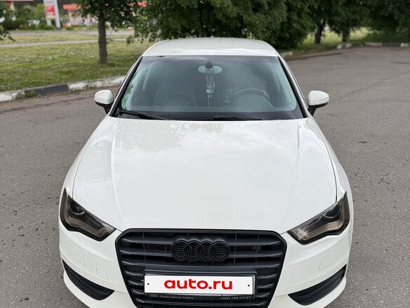 2013 Audi A3 III (8V), белый, 1250000 рублей
