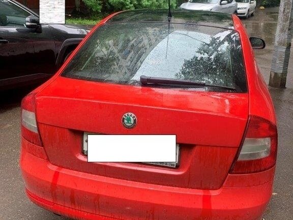 2010 Skoda Octavia II (A5) Рестайлинг, красный, 800000 рублей - вид 1