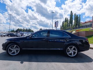 2008 Mercedes-Benz S-Класс 500 Long V (W221), чёрный, 1180000 рублей, вид 3