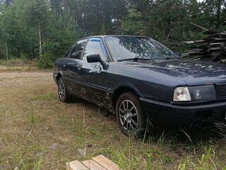 1990 Audi 80 IV (B3), синий, 140000 рублей, вид 2