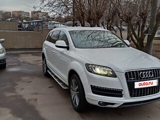 2010 Audi Q7 I (4L) Рестайлинг, белый, 1860000 рублей, вид 2
