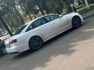 2016 Audi A6 IV (C7) Рестайлинг, белый, 2100000 рублей, вид 5