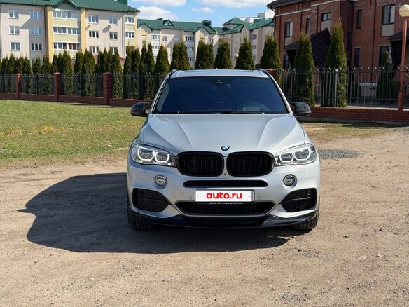 2016 BMW X5 M50d III (F15), серебристый, 3300000 рублей - вид 7