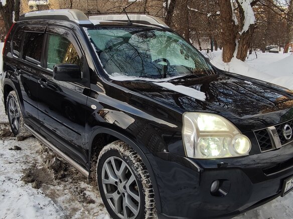 2010 Nissan X-Trail II, чёрный, 1100000 рублей - вид 4