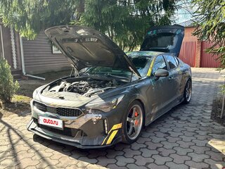 2020 Kia Stinger I Рестайлинг, чёрный, 3980013 рублей, вид 2