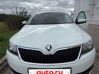 2018 Skoda Rapid I Рестайлинг, белый, 1070000 рублей, вид 2