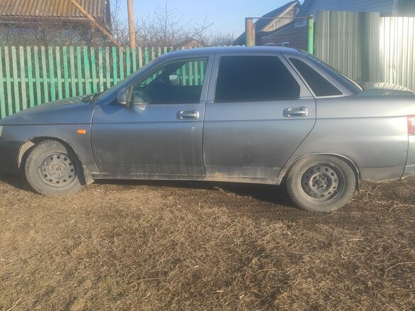 2006 Lada (ВАЗ) 2110, серый, 170000 рублей - вид 3