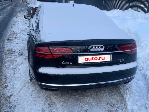 2016 Audi A8 Long III (D4) Рестайлинг, чёрный, 1950000 рублей - вид 1