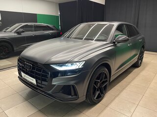2020 Audi Q8 55 TFSI I (4M), серый, 6790000 рублей, вид 3