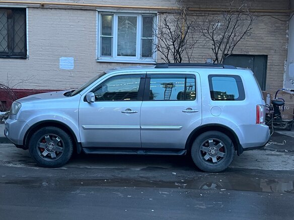2008 Honda Pilot II, серебристый, 1020000 рублей - вид 9