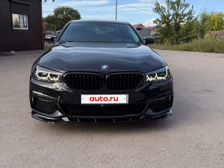 2018 BMW 5 серии 520i VII (G30/G31/G38), чёрный, 3100000 рублей, вид 1