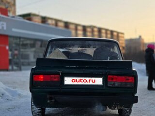 2007 Lada (ВАЗ) 2107, зелёный, 135000 рублей, вид 3