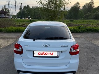 2015 Lada (ВАЗ) Granta I, белый, 485000 рублей, вид 4