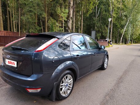 2008 Ford Focus II Рестайлинг, серый, вид 2