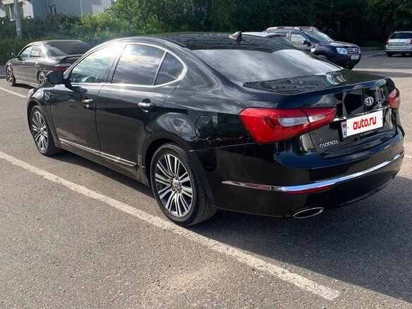 2013 Kia Cadenza I Рестайлинг, чёрный, 999999 рублей - вид 3