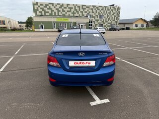 2012 Hyundai Solaris I, синий, 640000 рублей, вид 5