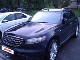 2006 Infiniti FX45 I (S50) Рестайлинг, чёрный, 650000 рублей, вид 1
