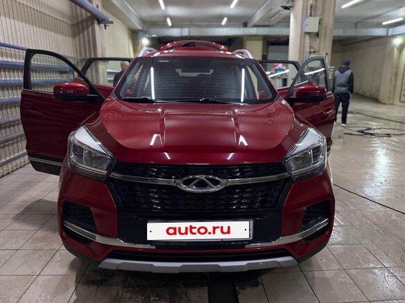 2020 Chery Tiggo 4 I Рестайлинг, красный, 1300000 рублей - вид 1
