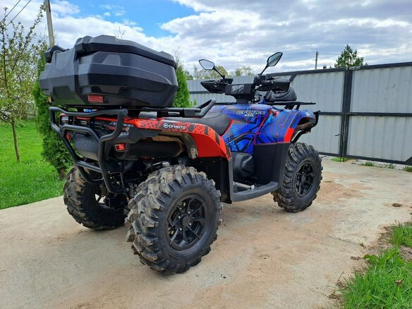 2024 CFMoto CFORCE 400L EPS, красный, 580000 рублей - вид 9