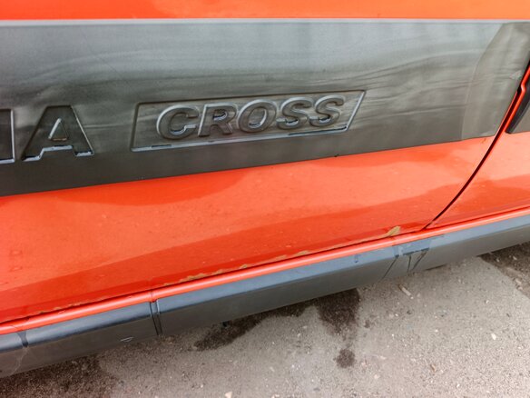 2015 Lada (ВАЗ) Kalina Cross II, оранжевый - вид 18