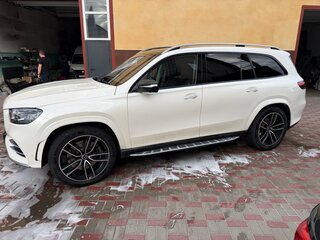 2019 Mercedes-Benz GLS 400 d II (X167), белый, 6000000 рублей, вид 4