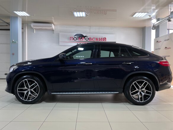 2015 Mercedes-Benz GLE Coupe 400 I (C292), синий, 3850000 рублей - вид 8