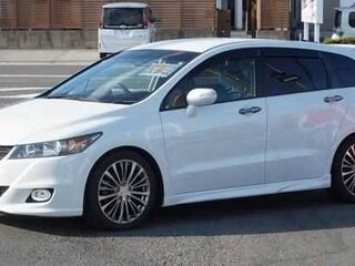 2013 Honda Stream II Рестайлинг, белый, 1050000 рублей, вид 2