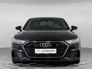 2021 Audi A7 45 TDI II (4K), чёрный, 6181435 рублей, вид 2