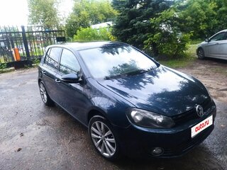 2011 Volkswagen Golf VI, синий, 695000 рублей, вид 1