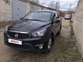 2012 SsangYong Actyon Sports II, чёрный, 900000 рублей, вид 2
