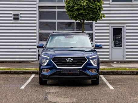2022 Hyundai Creta II, синий, 1865000 рублей, вид 2