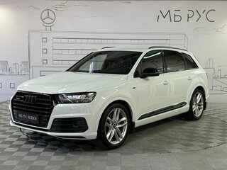 2018 Audi Q7 II (4M), белый, 4450000 рублей, вид 1