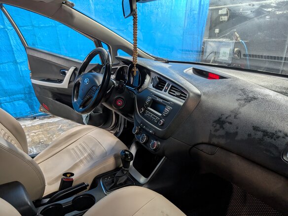 2014 Kia Ceed II, коричневый, 1090000 рублей - вид 13