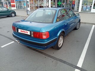 1992 Audi 80 V (B4), зелёный, 250000 рублей, вид 5