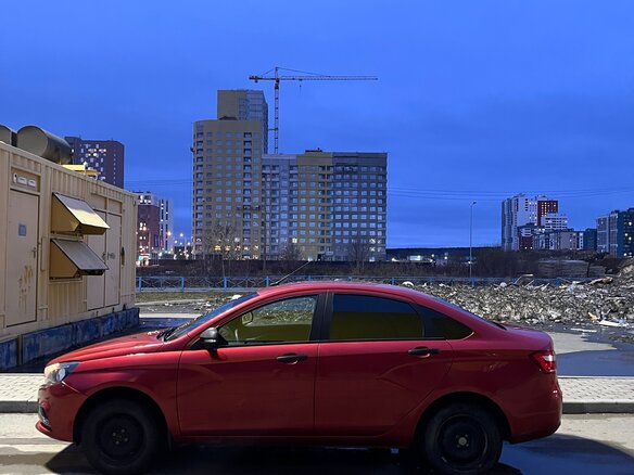2021 Lada (ВАЗ) Vesta I, красный, 820000 рублей - вид 9