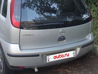 2003 Opel Corsa C, серебристый, 170000 рублей, вид 3