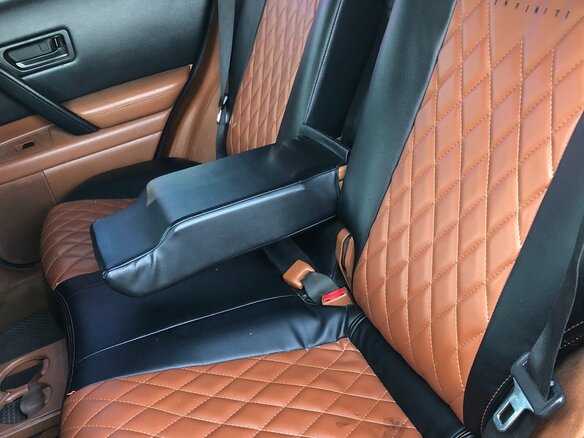 2004 Infiniti FX35 I (S50), коричневый, 700000 рублей - вид 12