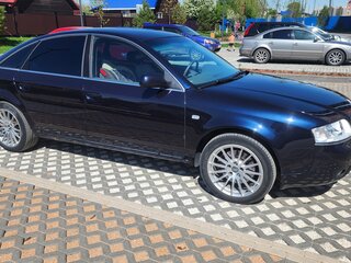 2002 Audi A6 II (C5) Рестайлинг, синий, 895000 рублей, вид 4