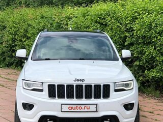 2013 Jeep Grand Cherokee IV (WK2) Рестайлинг, белый, 2400000 рублей, вид 3