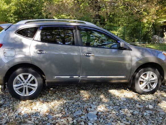 2012 Nissan Rogue I Рестайлинг, серебристый - вид 6