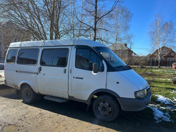 2002 ГАЗ ГАЗель (3221), белый, 200000 рублей