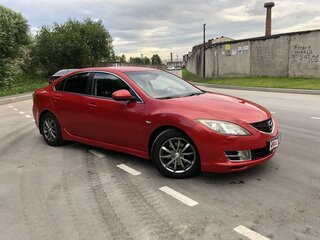 2007 Mazda 6 II (GH), красный, 750000 рублей, вид 4
