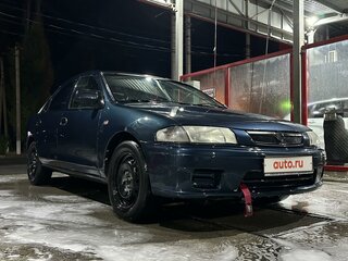 1997 Mazda 323 V (BA), синий, 320000 рублей, вид 1