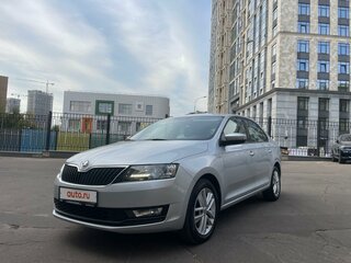 2018 Skoda Rapid I Рестайлинг, серебристый, 1300000 рублей, вид 1