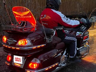 2006 Honda GL 1800 Gold Wing, красный, 1250000 рублей, вид 1