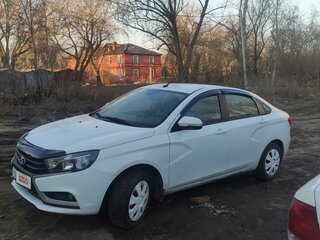 2017 Lada (ВАЗ) Vesta I, белый, 600000 рублей, вид 1