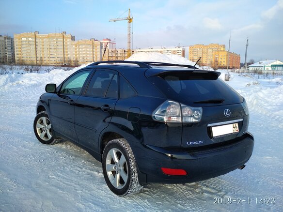 2005 Lexus RX 330 II, чёрный - вид 25
