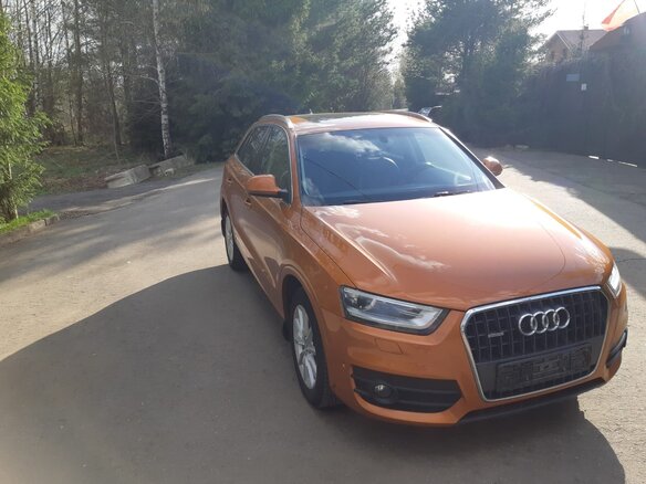 2012 Audi Q3 I (8U), оранжевый - вид 1