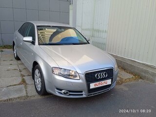 2006 Audi A4 8V III (B7), серебристый, 600000 рублей, вид 1